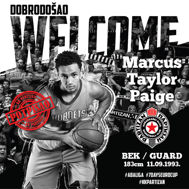 Партизан потврдио: Пејџ две године црно-бели (ВИДЕО)