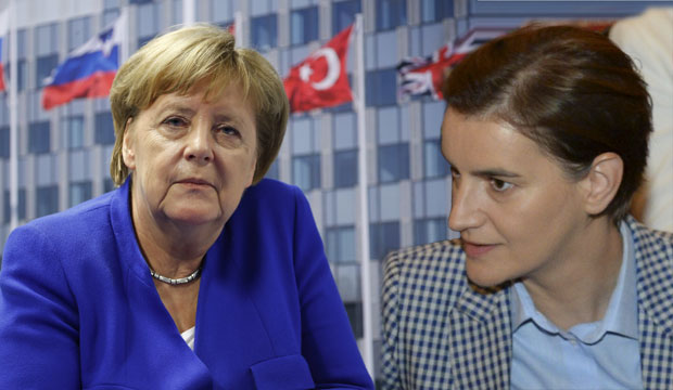 Брнабић са Меркел разговарала о хапшењу Срба на КиМ