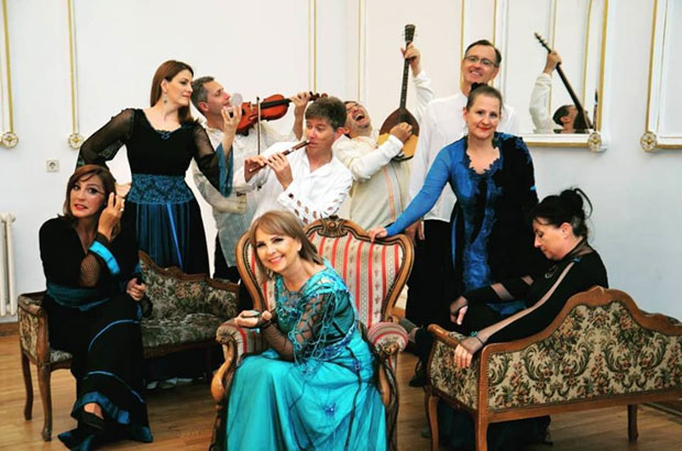 Биља Крстић на Башчаршији