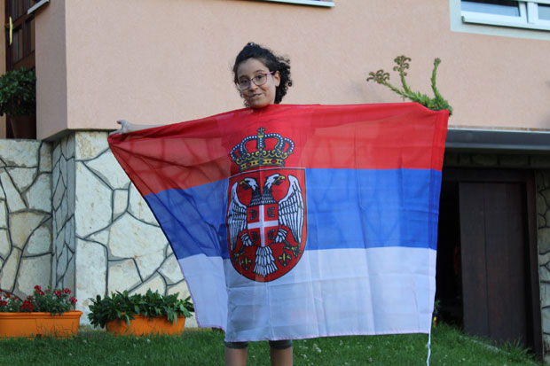 ПОСЛЕ 14 МЕСЕЦИ ХЕРОЈСКЕ БОРБЕ: Теодора Врањешевић (10) победила тешку болест и вратила се из Франкфурта