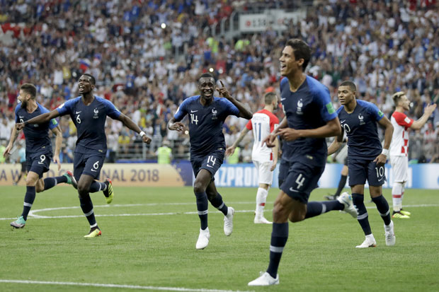 КРАЈ: Француска - Хрватска 4:2