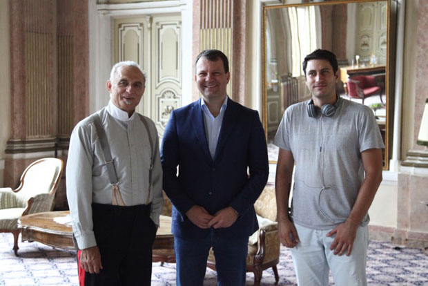 Мировић на снимању филма Краљ Петар први у славу Србије