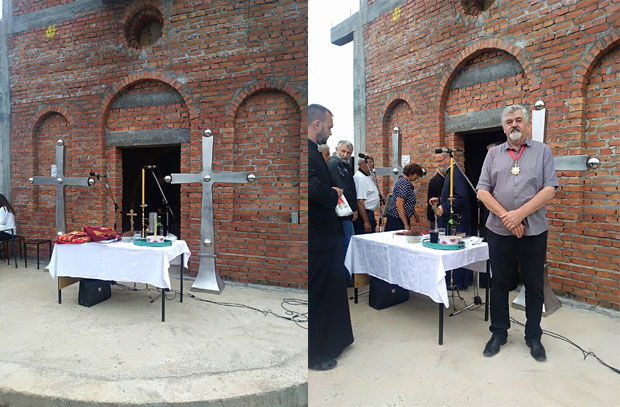 Нема цркве без Данетовог крста