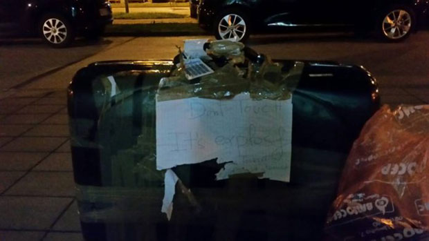 ФОТО: Тунишанин ухапшен јер је оставио кофер са натписом Ово је експлозив