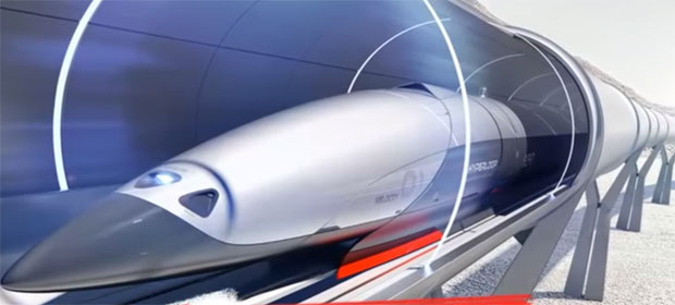 Град Тонгрен први проба Масков субербрзи хајперлуп воз