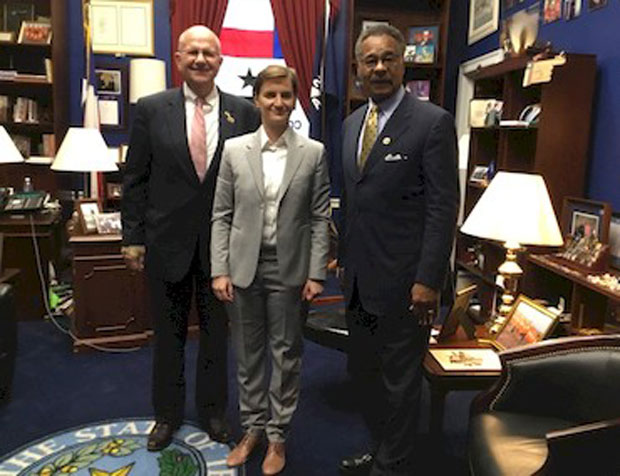 Брнабић: Представила сам наше резултате и приоритете; Важна сарадња Србије и САД