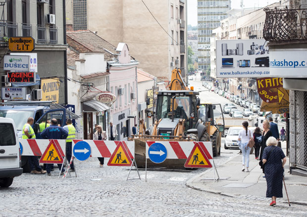Дрворед у Балканској