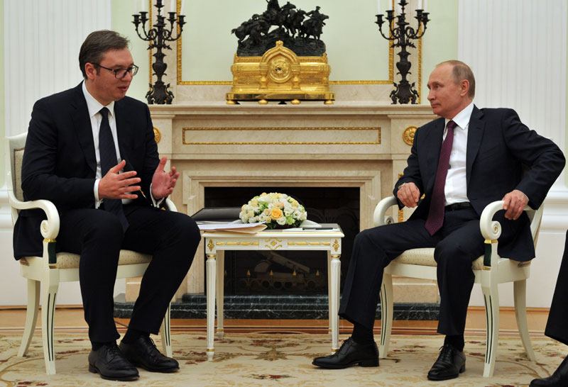 Вучић са Путином 15. септембра о косовском чвору