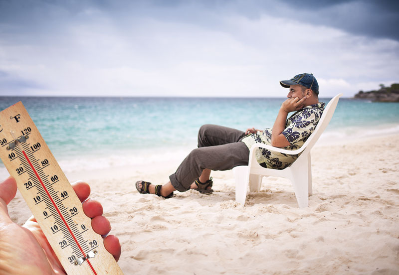 Врелина окидач за црне мисли