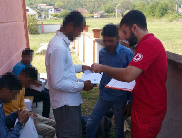 Црвени крст Црне Горе активирао систем за подршку мигрантима