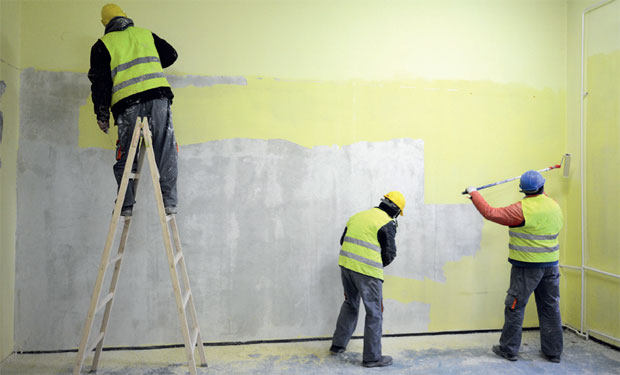 Молери отишли преко