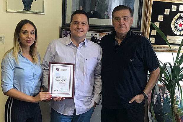 Захвалница Ружићу од партијских колега