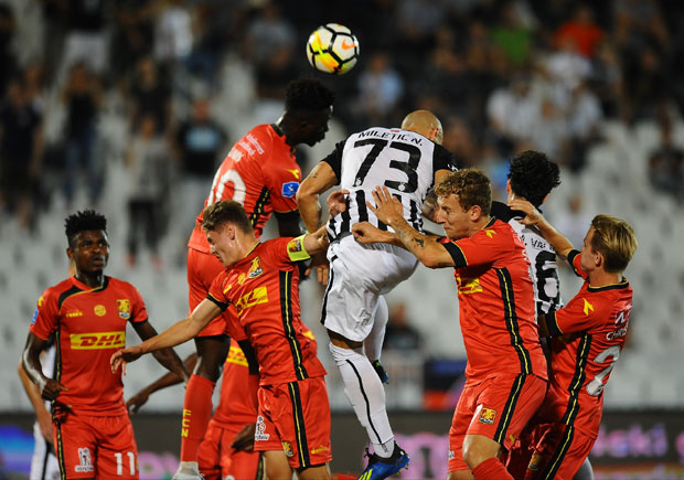 КРАЈ: Партизан - Нордсјеланд 3:2, Брондби - Спартак 2:1