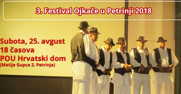 НОВИ СКАНДАЛ У ХРВАТСКОЈ: Ратни ветерани хоће да забране Фестивал ојкача у Петрињи, кажу да је то наставак великосрпске побуне 