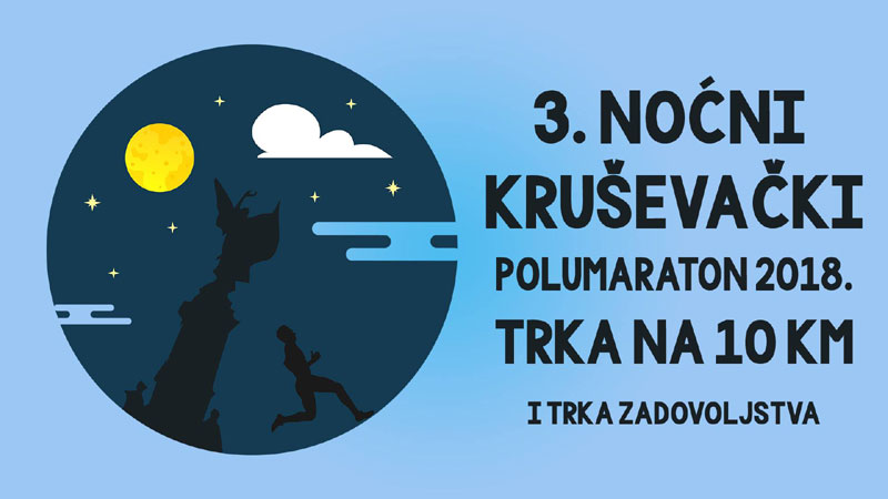 У Крушевцу се одржава Трећи ноћни полумаратон
