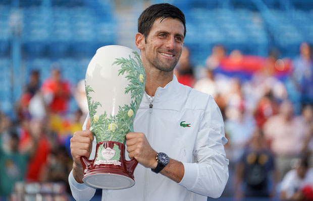 НОВАКОВ ЗЛАТНИ МАСТЕРС: Перфектни Ђоковић почистио Федерера, освојио Синсинати и ушао у историју