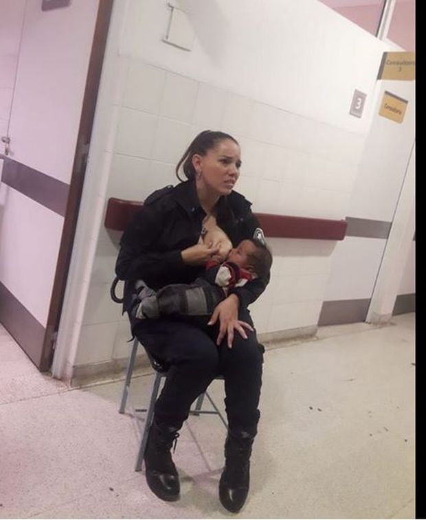 ПОЛИЦАЈКА ОДУШЕВИЛА: На дужности дојила занемарену бебу