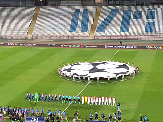 ВИДЕО: Химна Лиге шампиона на стадиону “Рајко Митић”
