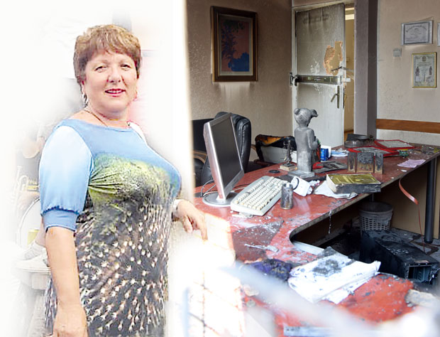 Молотовљевим коктелима на канцеларију адвоката