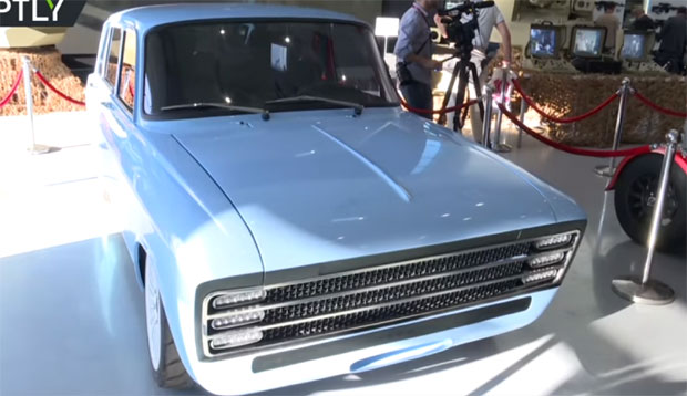 КОНКУРЕНЦИЈА ТЕСЛИ: Калашњиков представио електрични аутомобил (ВИДЕО)