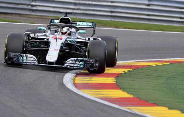 Хамилтону пол позиција на трци за Велику награду Белгије