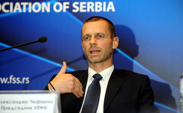 Председник УЕФА Александар Чеферин тек после два месеца јавно о превиду у Еусији: Био је пенал за Србију
