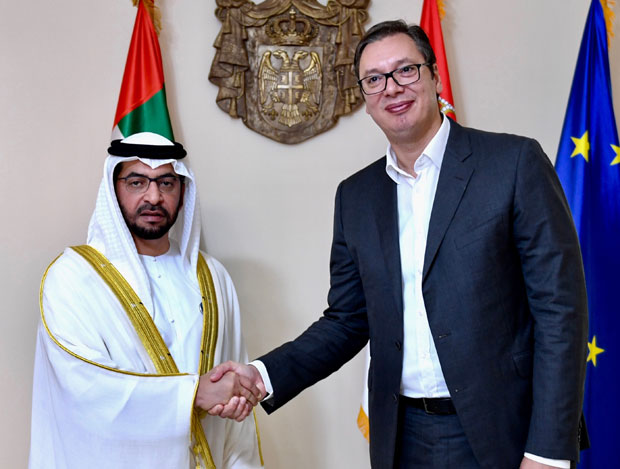 ВУЧИЋ С ПОТПРЕДСЕДНИКОМ ВЛАДЕ УАЕ: Желимо унапређење сарадње у свим областима