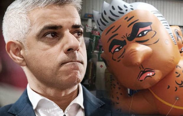 Балоном против градоначленика Лондона (ВИДЕО)