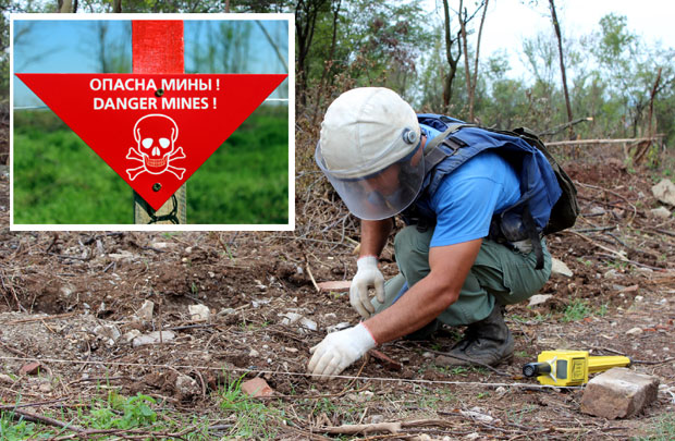 Руси чисте Србију од НАТО мина