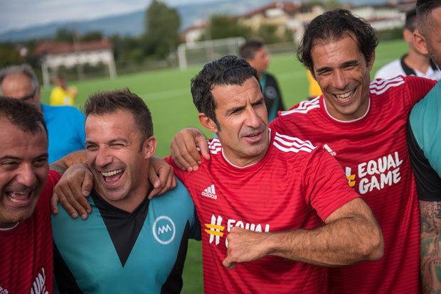 СПЕКТАКЛ У ХУМАНИТАРНЕ СВРХЕ: На терену Видић, Станковић, Фиго, Дел Пјеро, Гомеш, Коради...