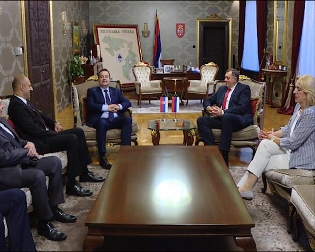 Састанак Додика и Дачића у Бањалуци: Добра сарадња Србије и РС