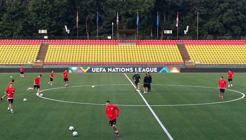 КРСТАЈИЋ И МАТИЋ ИЗ ВИЉНУСА ПОРУЧИЛИ: Причамо само о фудбалу