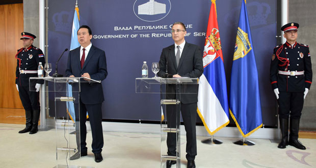 Стефановић са шефом Интерпола о спорном чланству КиМ