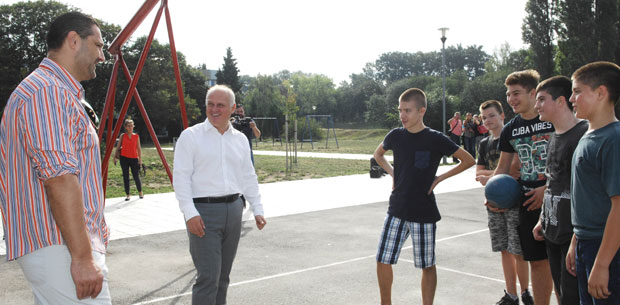 Санирана два спортска терена у блоку 70а на Новом Београду