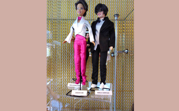 Марија Шерифовић у музеју АББA