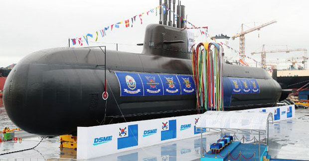 Јужна Кореја представила прву подморницу са крстарећим и балистичким ракетама