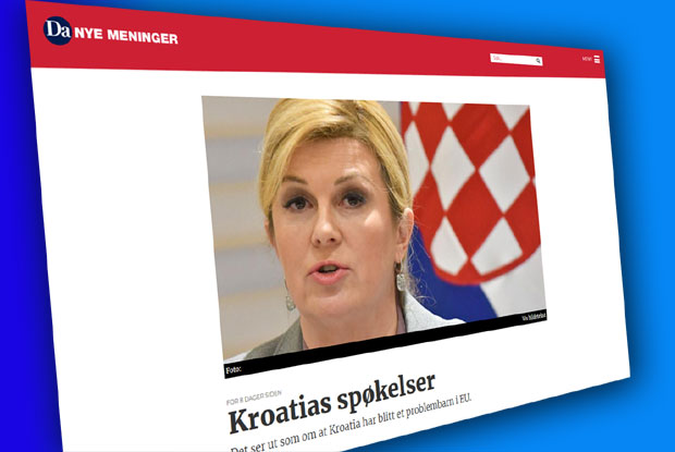 НОРВЕШКИ ДНЕВНИ ЛИСТ: Хрватска постала проблематично дете ЕУ
