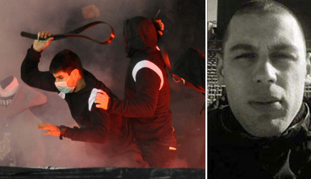 Навијач убијен мотком