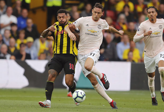 ВОТФОРД НЕМОЋАН ПРЕД СВОЈИМ НАВИЈАЧИМА: Јунајтед славио, Матић поцрвенео