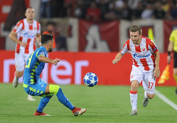 ЗВЕЗДА ИСПИСАЛА ИСТОРИЈУ: Црвено-бели херојски до бода против Наполија