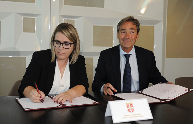 ЗА ФУДБАЛ БЕЗ ДОПИНГА: У Београду потписан значајан споразум о сарадњи са УЕФА