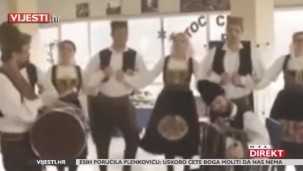 На хрватској телевизији објављен скандалозан снимак у коме наводно Срби славе Туђмана (ВИДЕО)