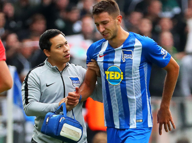 ГРУЈИЋ ПАУЗИРА ДО БОЖИЋА: Српски репрезентативац доживео тежу повреду