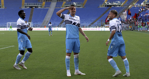 СЕРИЈА А: Наполи силан у Торину после меча са Звездом, Милинковић-Савић стрелац и асистент у победи Лација, пораз Роме