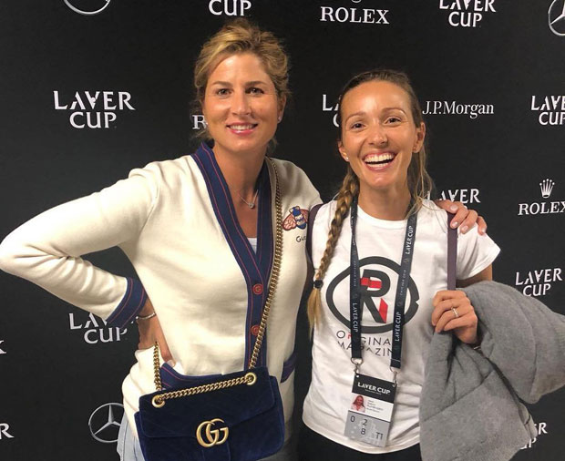 ЈЕЛЕНА И МИРКА ЗАГРЉЕНЕ: Супруге Ђоковића и Федерера као најбоље другарице 