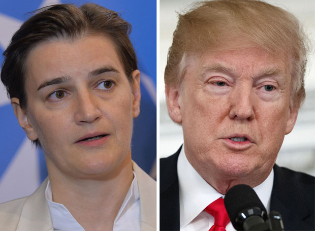 БРНАБИЋЕВА НА ПРИЈЕМУ КОД ТРАМПА: Захвалила сам му за ново разумевање Србије


