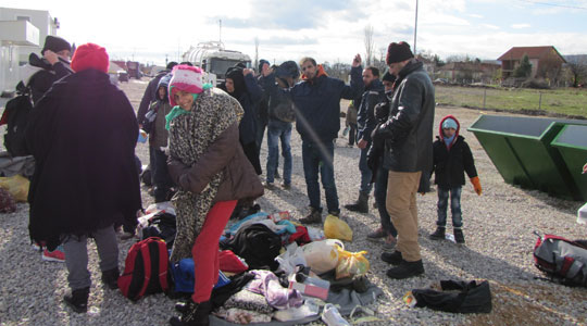 Код Демир капије: У „реноу“ 33 мигранта из Пакистана