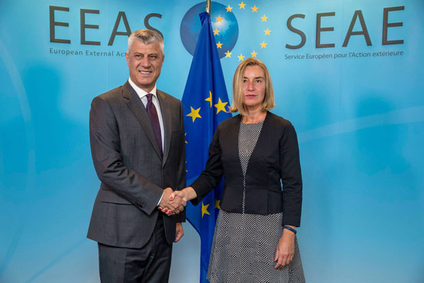 ГАФ МОГЕРИНИЈЕВЕ: На сајту признала државу Косово