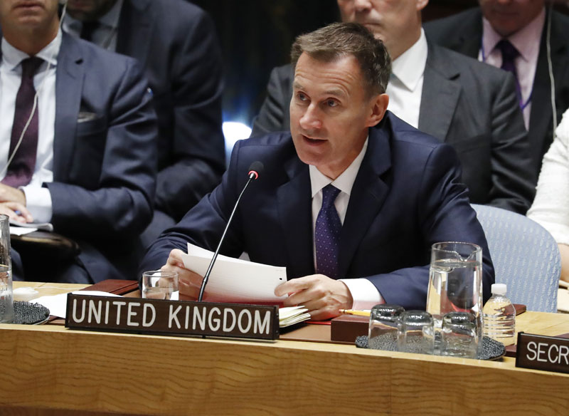 Хант: Разговарао сам с Лавровим; Руси: Није било разговора