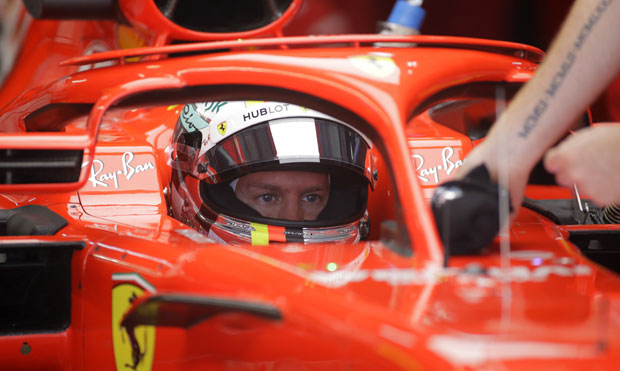 Фетел најбржи на првом тренингу у Сочију